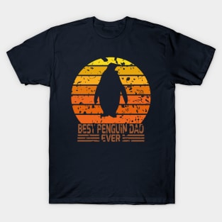 best penguin dad ever T-Shirt